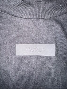Fear of God ESSENTIALS Men's black Crewneck Sweater